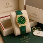 Omega Constellation Diamond-Style Green Dial - Image 4