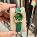 Omega Constellation Diamond-Style Green Dial