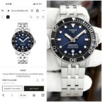 Tissot Seastar Powermatic 80 Blue Dial Diver - Image 3
