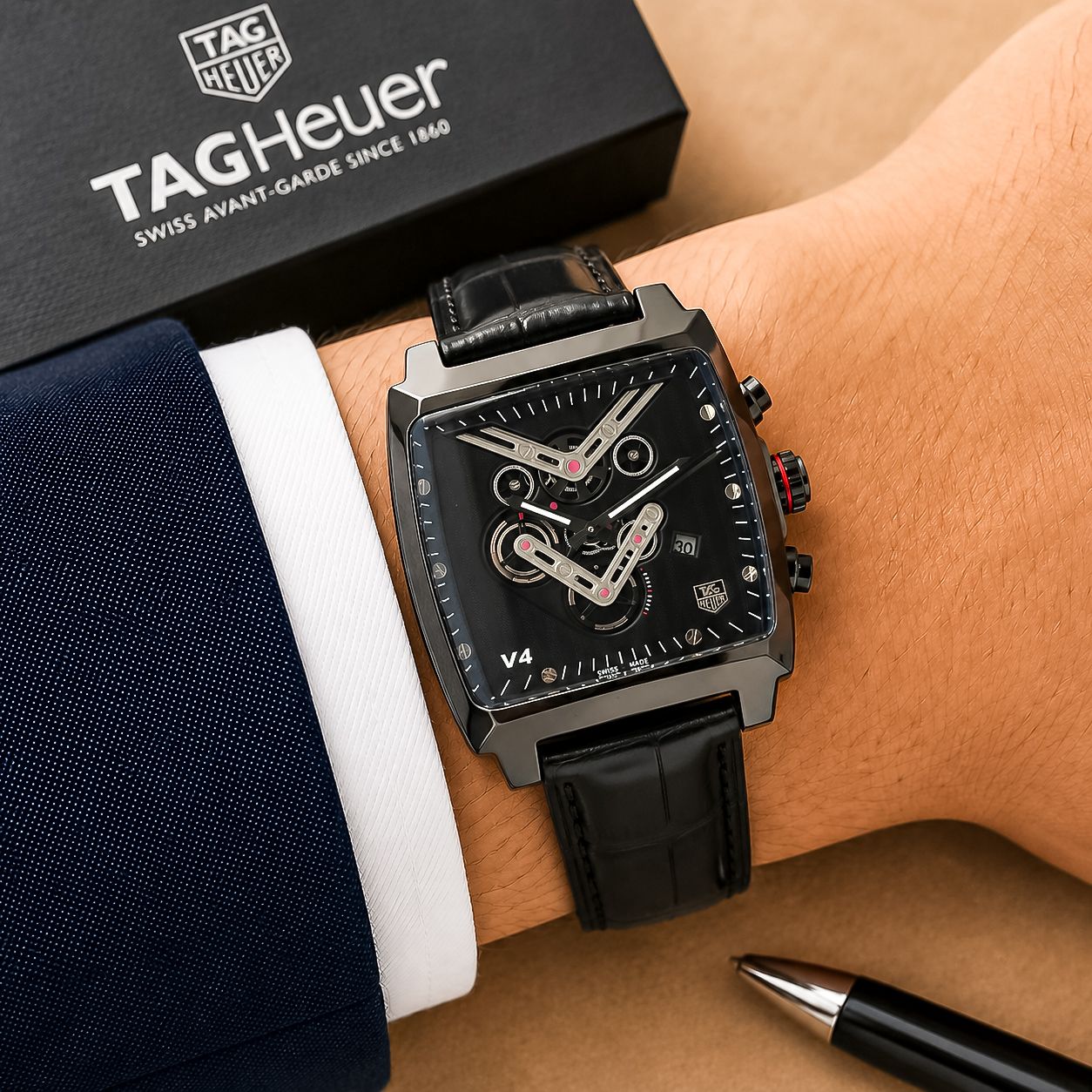 WhatsApp Image 2026-08-22 at 3.52.45 PM Tag Heuer Sub-Dial Analog Chronograph - Image 1