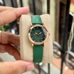 Gucci Green Dial Rose Gold