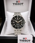 Tissot Seastar Powermatic 80 Deep Black Dial - Image 4
