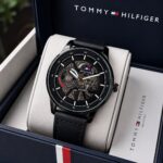 Tommy Hilfiger Black Skeleton Dial Automatic - Image 2