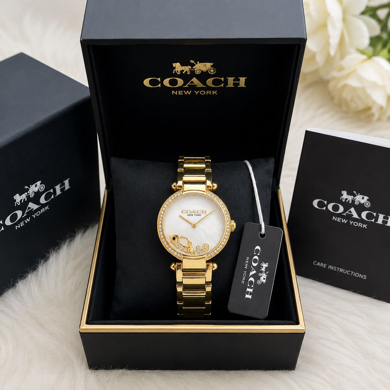 WhatsApp Image 2026-08-22 at 3.57.38 PM Coach Cary Rose Gold Quartz - Image 1