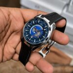 Omega Silver-Tone Blue Dial Quartz - Image 3
