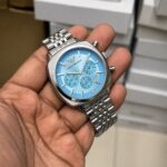 Emporio Armani Carlo Quartz Ice Blue Dial - Image 4