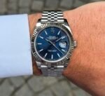 Rolex DateJust 41MM Blue Motif Dial Automatic