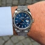 Rolex DateJust 41MM Blue Motif Dial Automatic