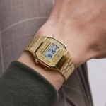 Casio Vintage Golden 36MM Digital