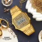Casio Vintage Golden 36MM Digital - Image 4