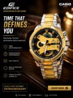 Casio Edifice EFR-540 Analog Display Chronograph - Image 3