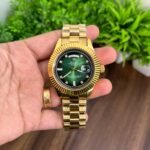 Rolex Day Date Oyster Perpetual Green Textured Dial