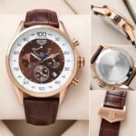 Tag Heuer Rose-Gold Tone Chronograph - Image 5