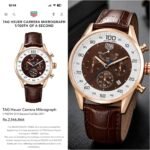 Tag Heuer Rose-Gold Tone Chronograph - Image 6