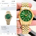 Rolex Sky-Dweller Gold-Tone Green Dial - Image 5