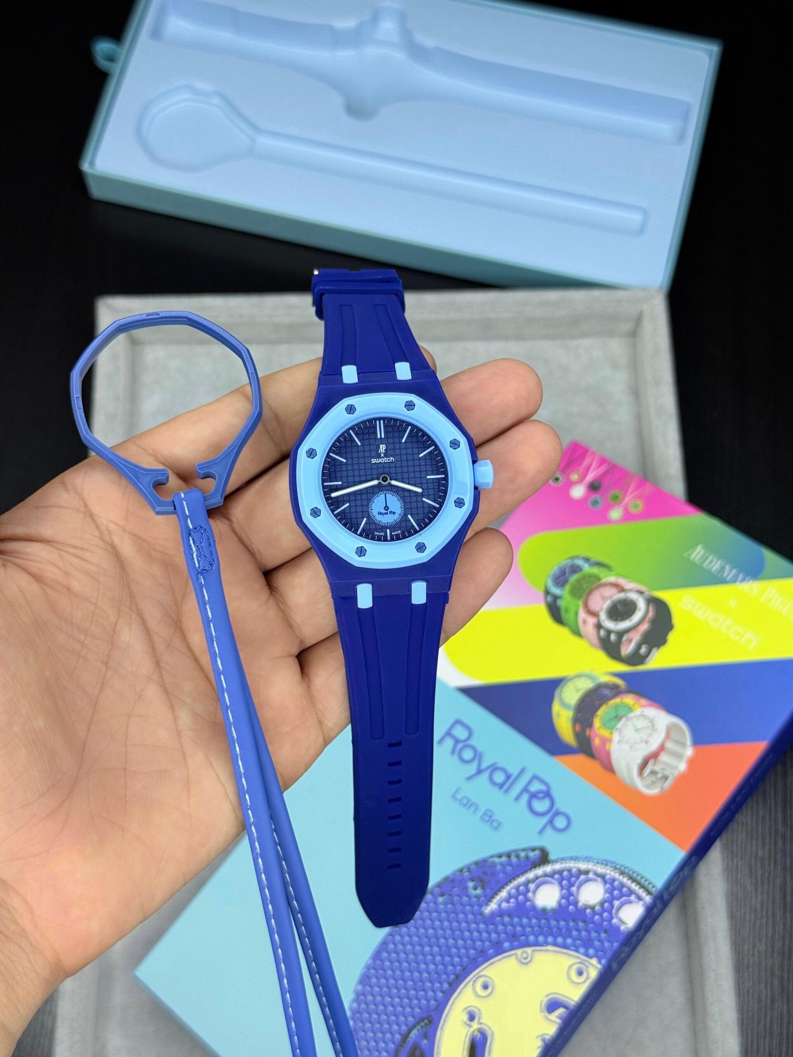 WhatsApp Image 2026-09-02 at 2.47.41 PM (1) Audemars Piguet Royal Oak Blue Quartz - Image 1