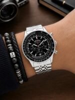 Breitling Navitimer Black Dial Chronograph - Image 3