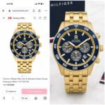 Tommy Hilfiger Navy Blue Dial Sports Chronograph - Image 5