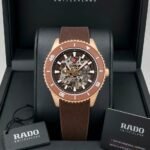 Rado Captain Cook Rose Gold 42MM Brown Automatic