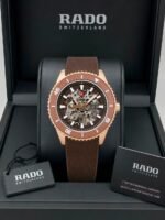 Rado Captain Cook Rose Gold 42MM Brown Automatic