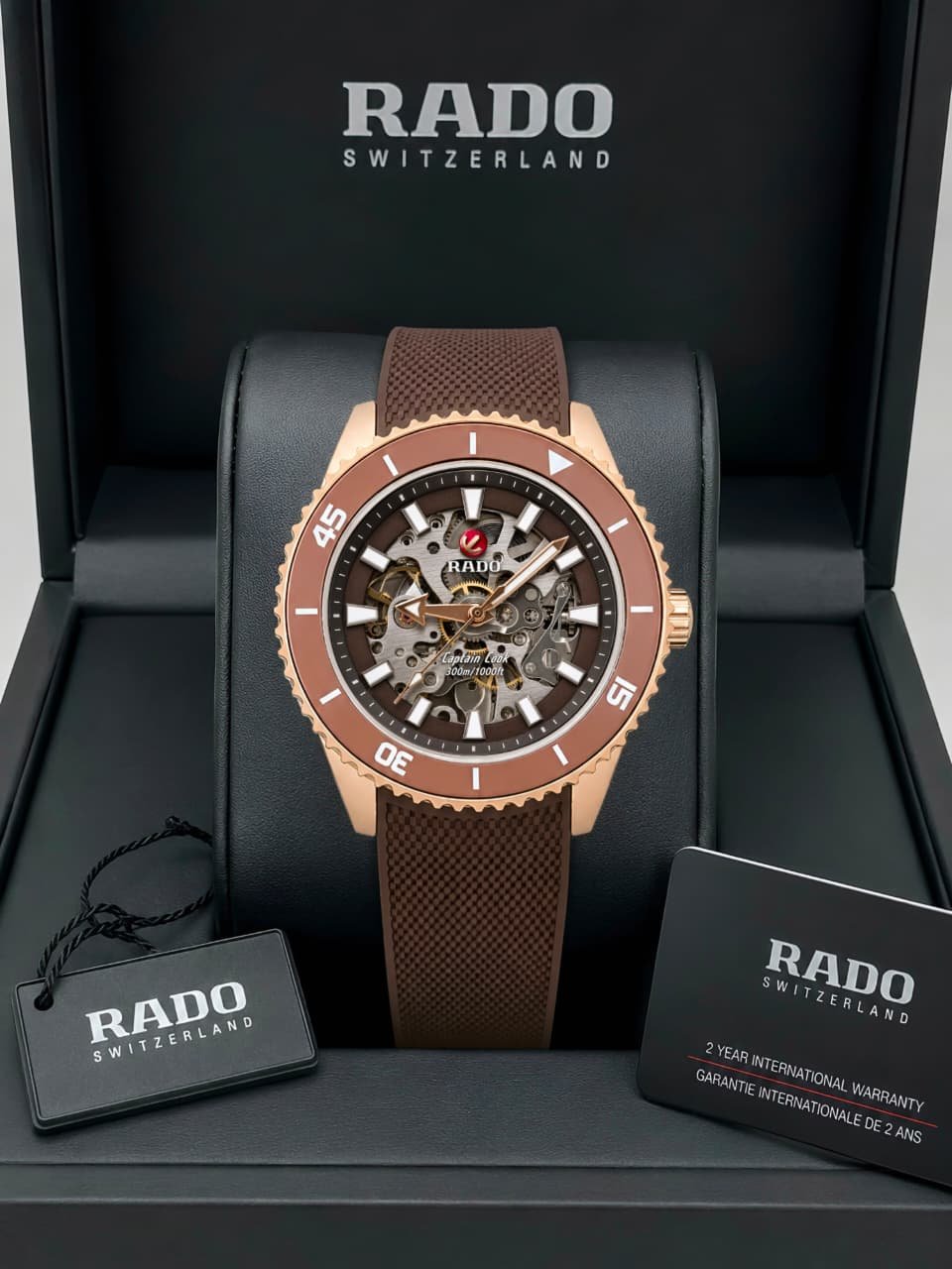 WhatsApp Image 2026-09-02 at 2.51.24 PM (1) Rado Captain Cook Rose Gold 42MM Brown Automatic - Image 1