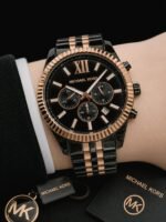 Michael Kors Dynamic Lexington Black Chronograph - Image 3