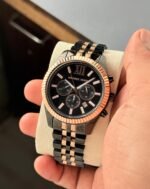 Michael Kors Dynamic Lexington Black Chronograph - Image 5