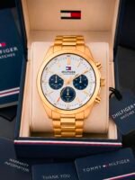 Tommy Hilfiger Gold Chronograph 43MM - Image 3
