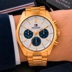 Tommy Hilfiger Gold Chronograph 43MM