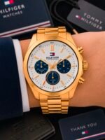 Tommy Hilfiger Gold Chronograph 43MM