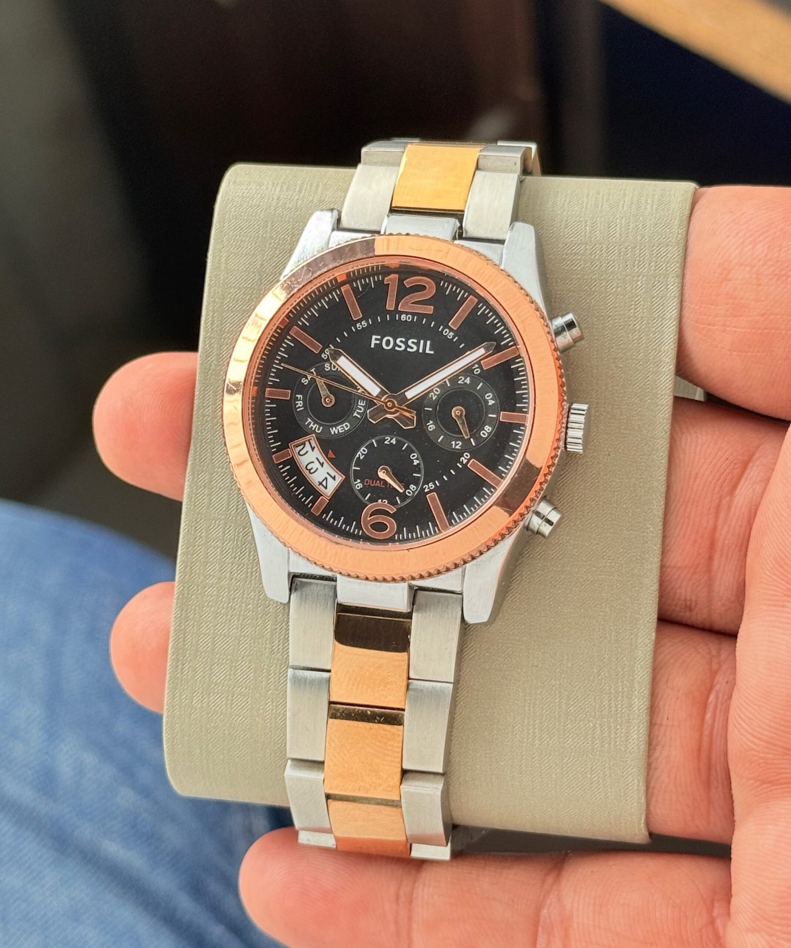 WhatsApp Image 2026-09-02 at 2.56.12 PM Fossil Perfect Boyfriend Chronograph 40MM - Image 1