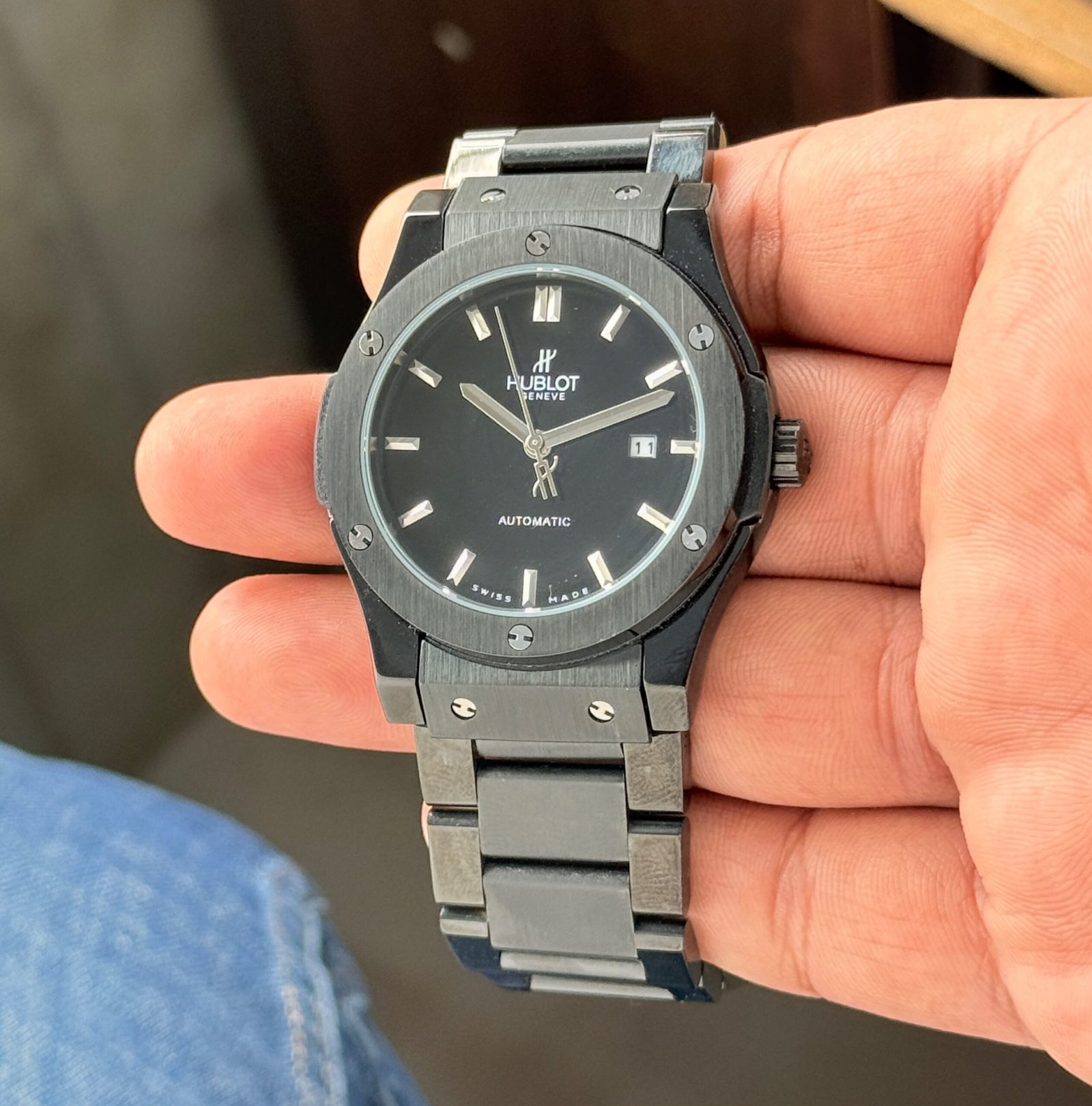 WhatsApp Image 2026-09-02 at 3.05.25 PM Hublot Classic Fusion Automatic Black & Grey - Image 1