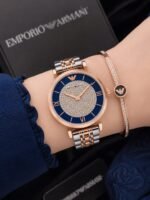 Emporio Armani Blue Diamond-Style Dial - Image 2
