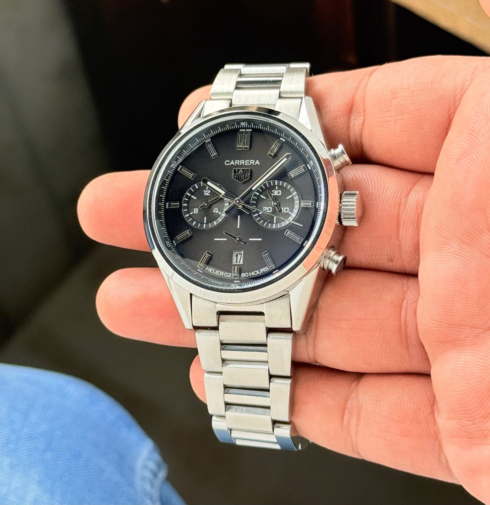 WhatsApp Image 2026-09-02 at 3.19.55 PM (1) Tag Heuer Carrera Bold Black Dial Quartz - Image 1