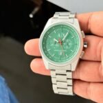 Armani Exchange Parker Green Dial Chronograph