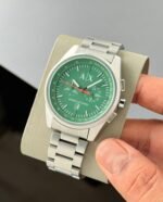 Armani Exchange Parker Green Dial Chronograph - Image 3