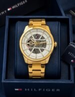 Tommy Hilfiger Modern Automatic 43MM Gold - Image 3