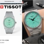 Tissot Prx Tiffany Dial Silver Quartz - Image 2