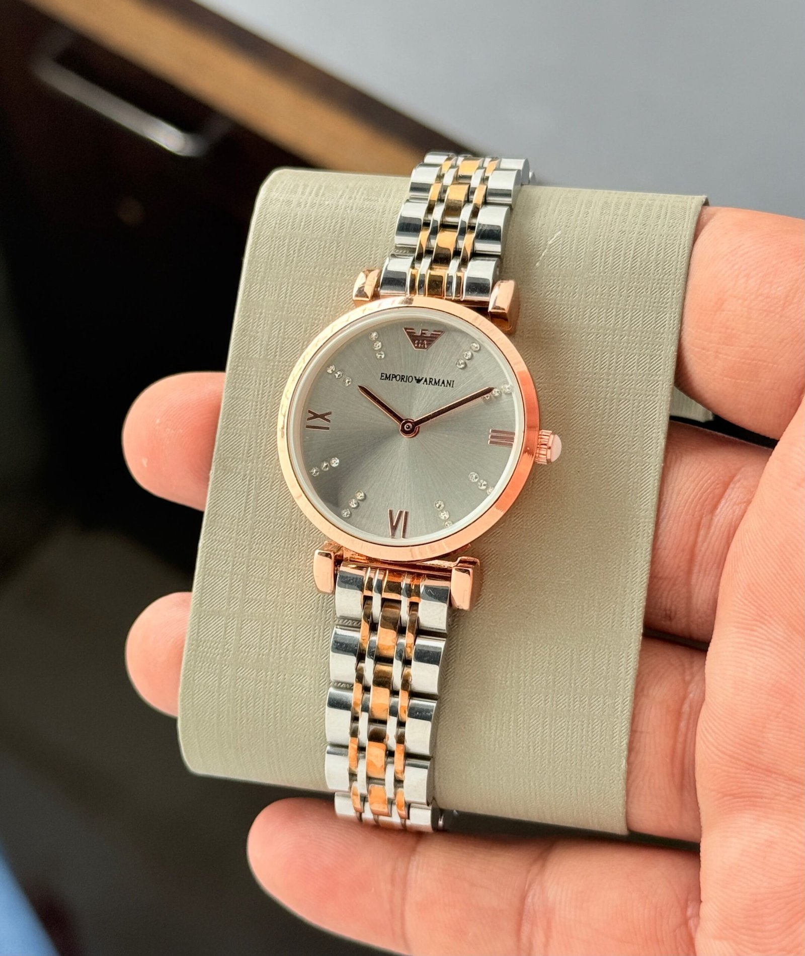 WhatsApp Image 2026-09-02 at 3.26.08 PM (1) Emporio Armani Elegant Diamond Dial - Image 1