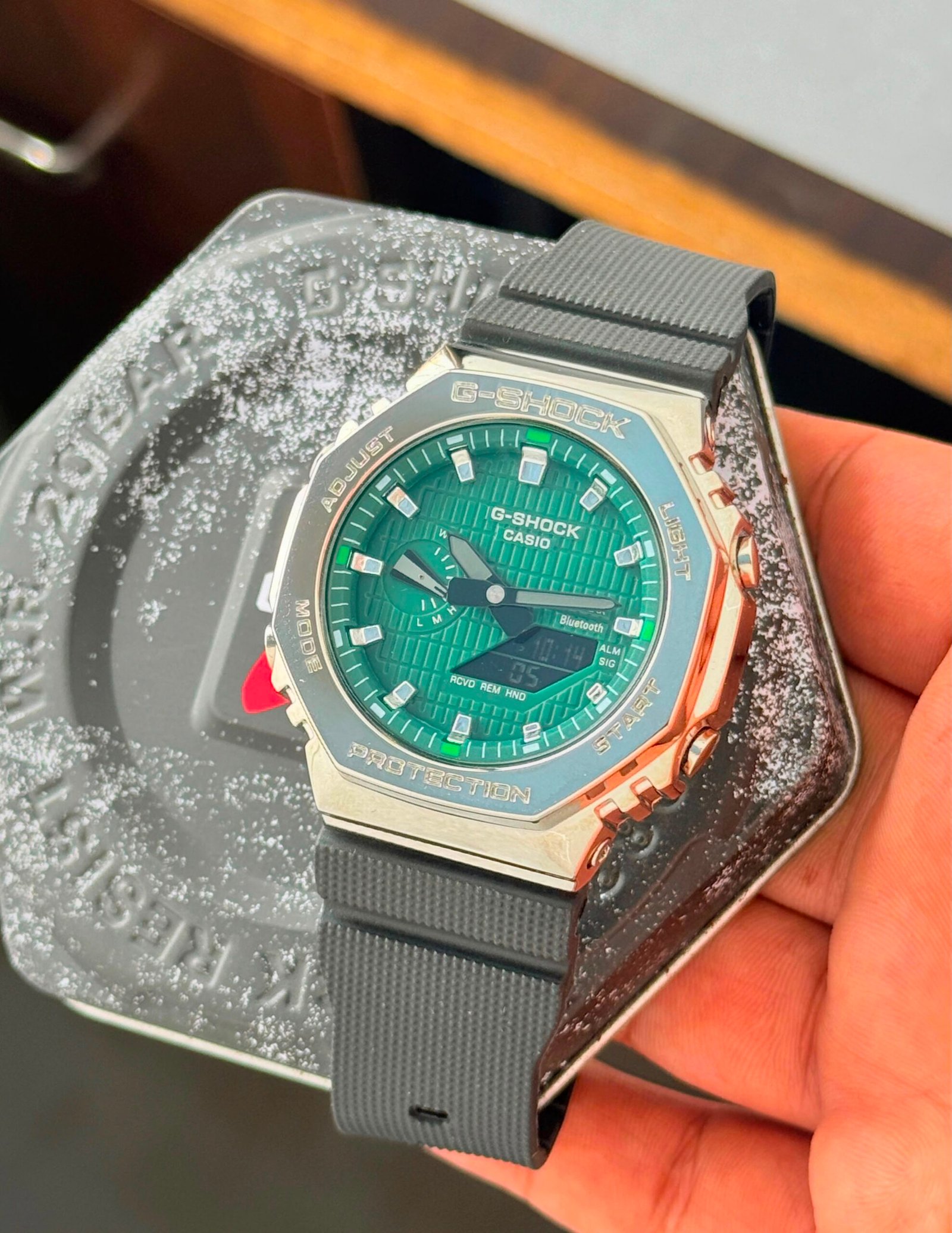 WhatsApp Image 2026-09-02 at 3.26.22 PM (1) G Shock GBM210 Metal Oak Edition - Image 1