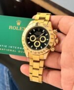 Rolex Cosmograph Daytona Platinum Black Dial - Image 3