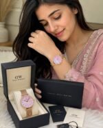 Daniel Wellington Petite Pink Dial - Image 3