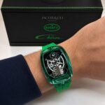 Jacob & Co Bugatti Chiron Green Transparent Skeleton Dial - Image 4