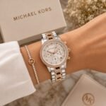Michael Kors MK6938 silver sunray dial - Image 5