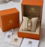 Tory Burch Gemini Glossy White Dial - Image 3