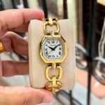 Fossil Harlow Gold-Tone White Textured Dial