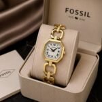 Fossil Harlow Gold-Tone White Textured Dial - Image 5