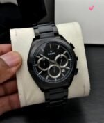 Rado Chronograph Black Gold Tone Chrono