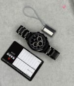 Rado Chronograph Black Gold Tone Chrono - Image 6