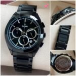Rado Chronograph Black Gold Tone Chrono - Image 3